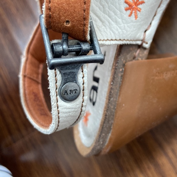 The Art Company Heeled Leather Sandals - Picture 13 of 14